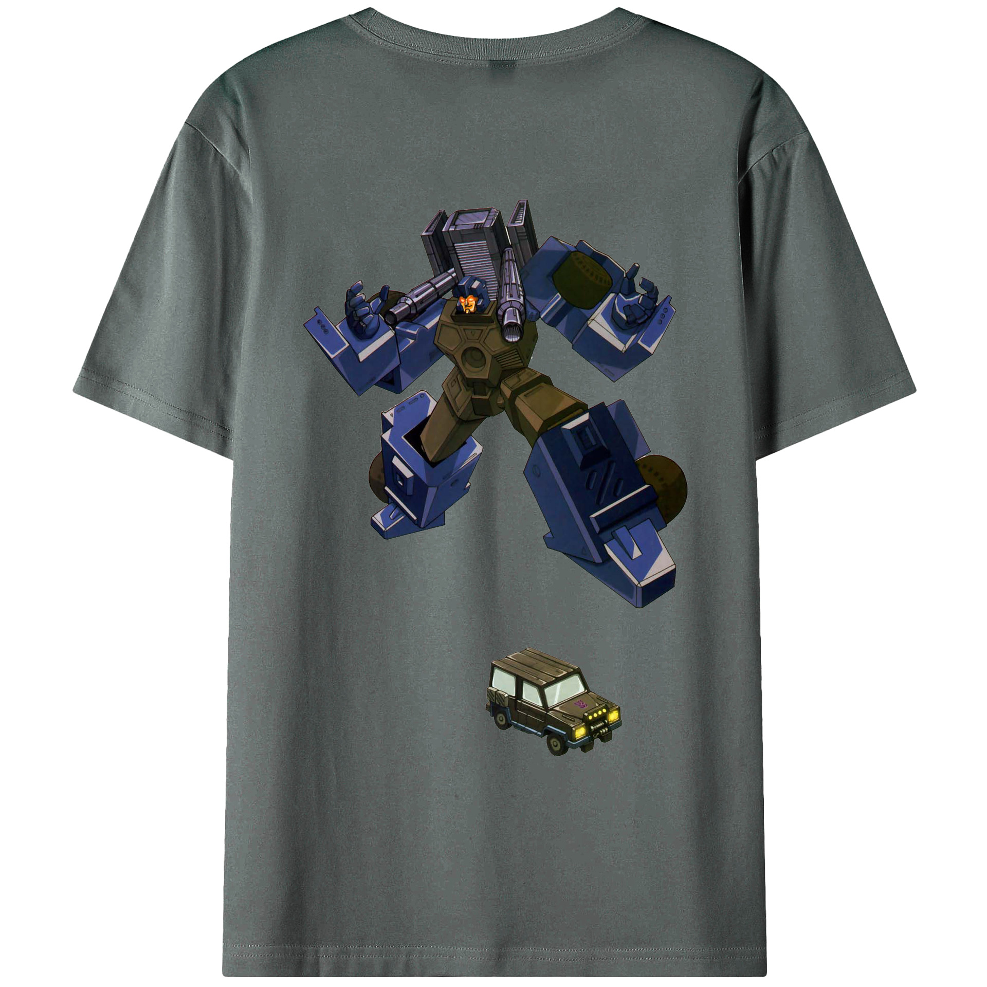 （画像用）  綿100％ メンズ半袖Tシャツ（バックプリント） 通気性